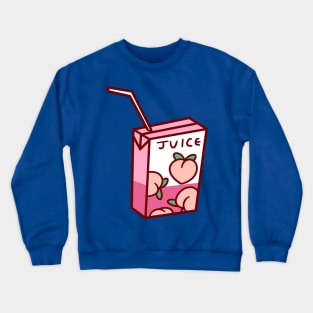 Peach Juice Box Crewneck Sweatshirt